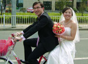 【第三期】婚礼新俗-骑着单车接新娘