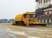 宁波公路部门进行除冰雪演练 两台除雪利器亮相
