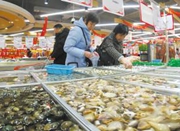 宁波各大超市货足价稳 蔬菜生鲜供应未见异常